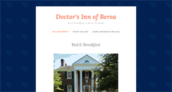 Desktop Screenshot of doctorsinnofbereaky.com