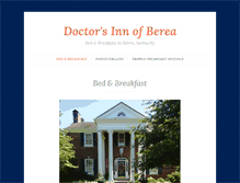 Tablet Screenshot of doctorsinnofbereaky.com